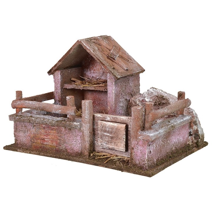 Gallinero de 19,4x14,5x13,5 cm h