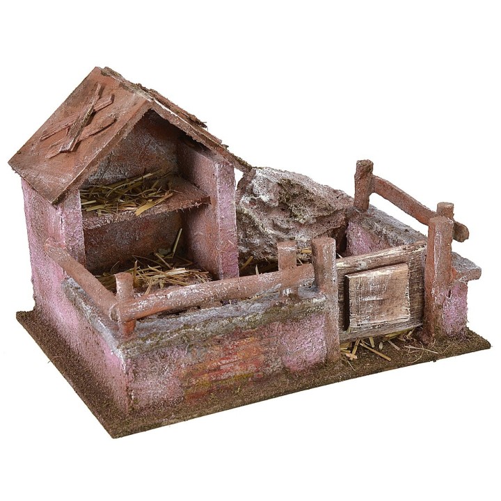 Chicken coop 19.4x14.5x13.5 h cm