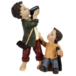 Niños que juegan serie 11-12 cm