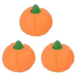 Set tre zucche in resina 2 cm