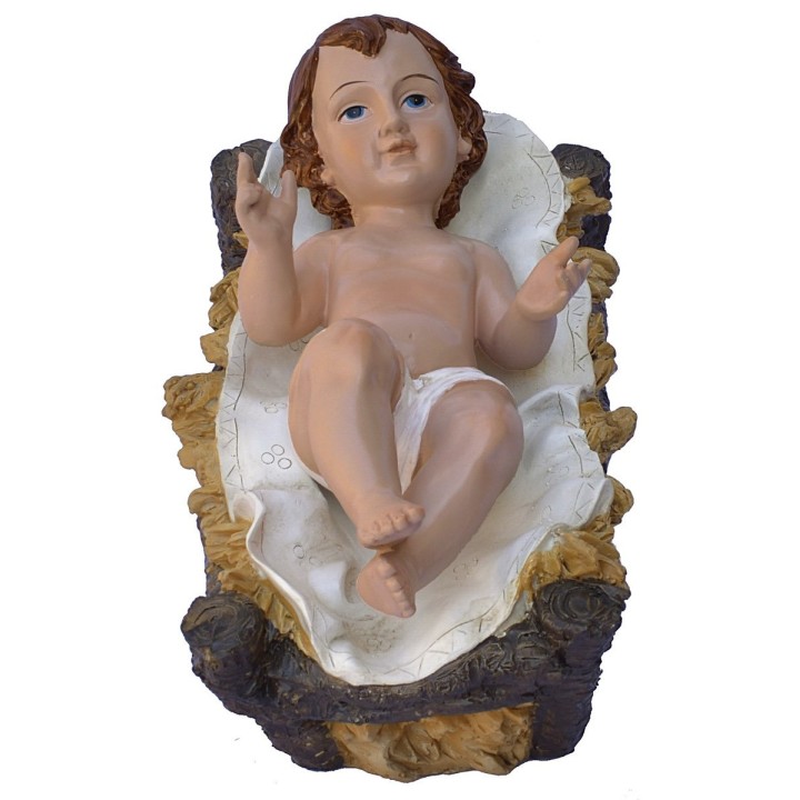 Nativity 3 subjects in resin h 80 cm