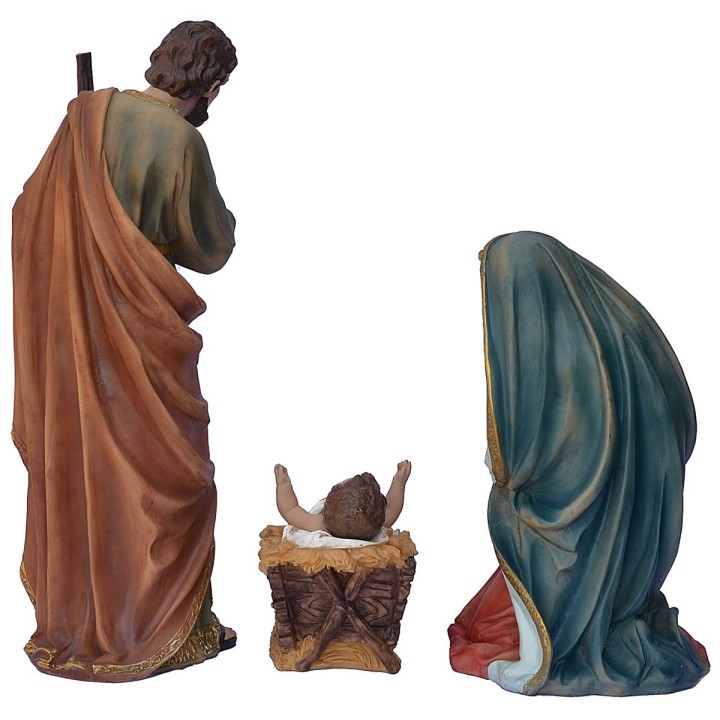 Set of 11 characters with Nativity in resin 60 cm