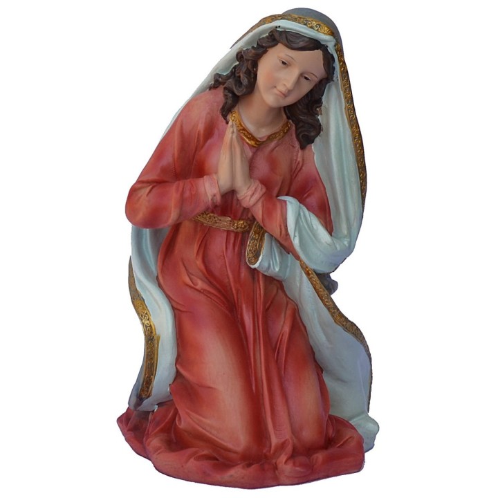 Set 11 personaggi con Natività in resina 60 cm