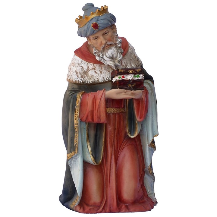Set of 11 characters with Nativity in resin 60 cm