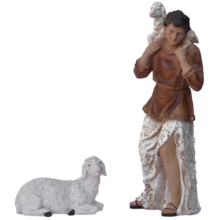 Set of 11 characters with Nativity in resin 60 cm