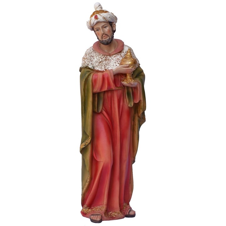 Set of 11 statues with Nativity 40 cm in resin