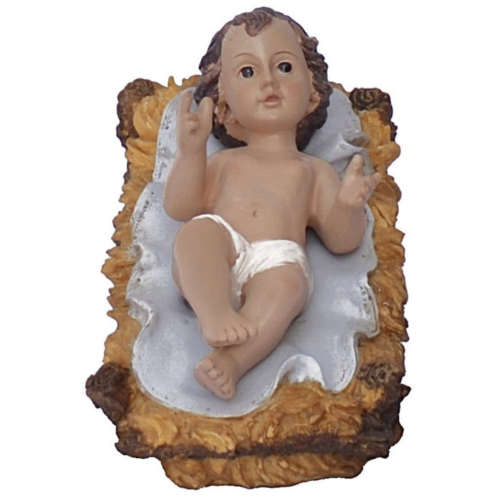 Set of 11 statues with Nativity 40 cm in resin
