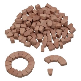 Wedge bricks mm 19x8x18 available from