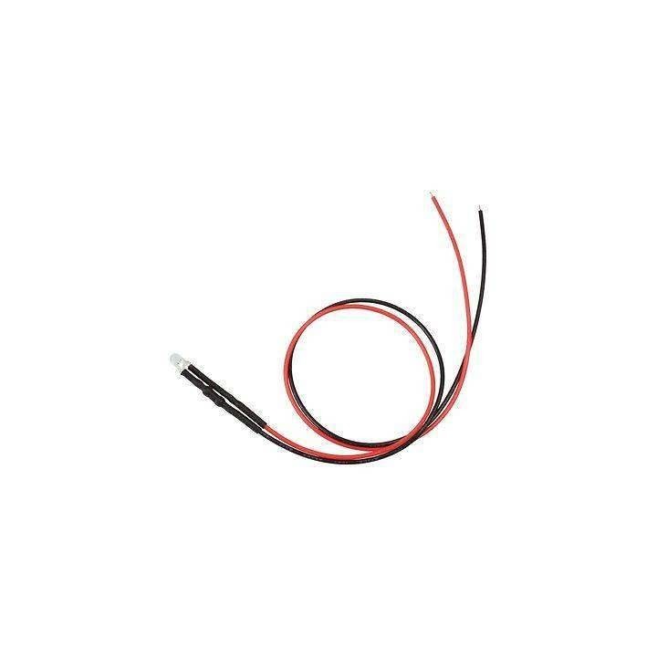 Led de 5 mm blanco frío botón 12V