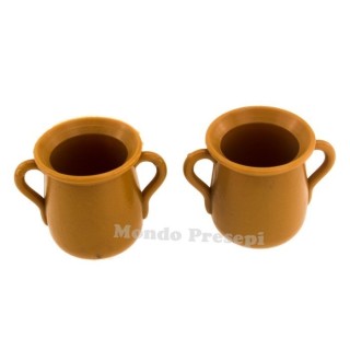 Set 2 anfore cm 2,5
