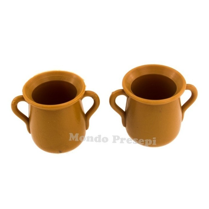 Set 2 anfore cm 2,5