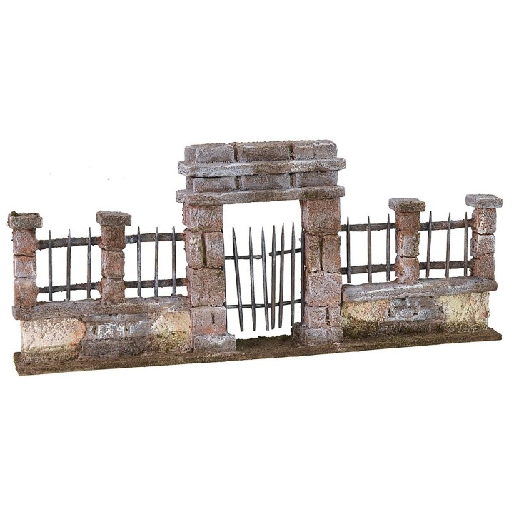 Gate with railing cm 29X3,5X12,5 h