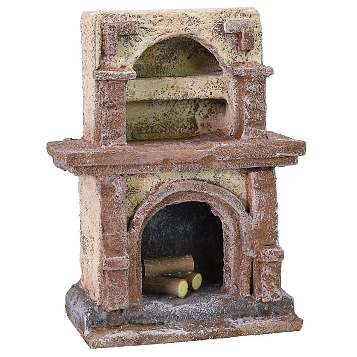 Multi-level fireplace cm 8,5X5X12,5 h