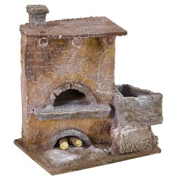 Oven for Nativity scene cm 12x10x15 h