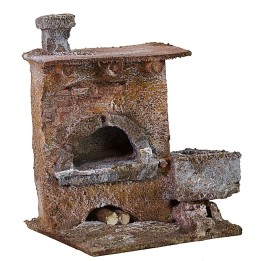 Oven for Nativity scene cm 7,5x6,5x9,5 h