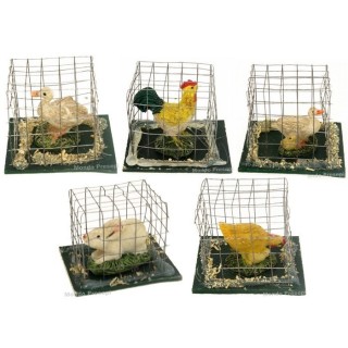 Gabbia cm 4,5x3,5x3 h. 