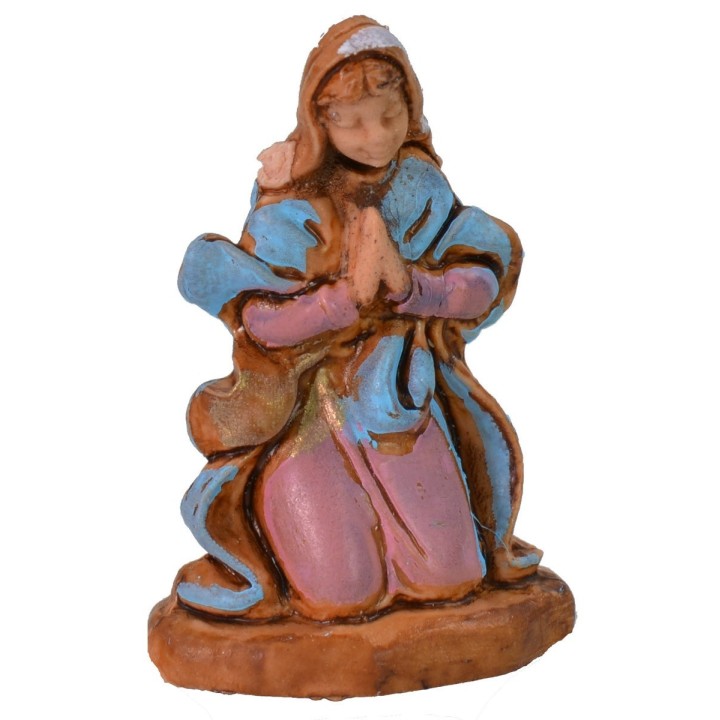 Madonna arrodillada serie 3,5 cm en pvc