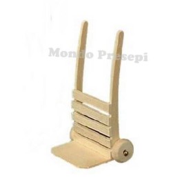 Carretto in legno 5,5 h.