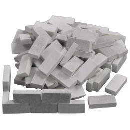Mattoni bianchi effetto granito mm 29x13x6 in confezione da: