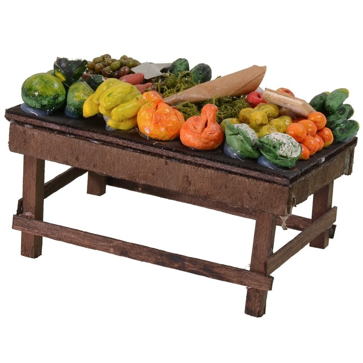 Banco de frutas y verduras cm 12x5,5x6 h