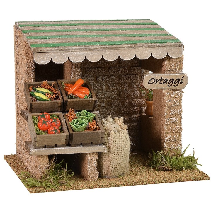 Quiosco de verduras cm 15x13x13 h