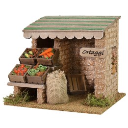 Vegetable stall cm 15x13x13 h