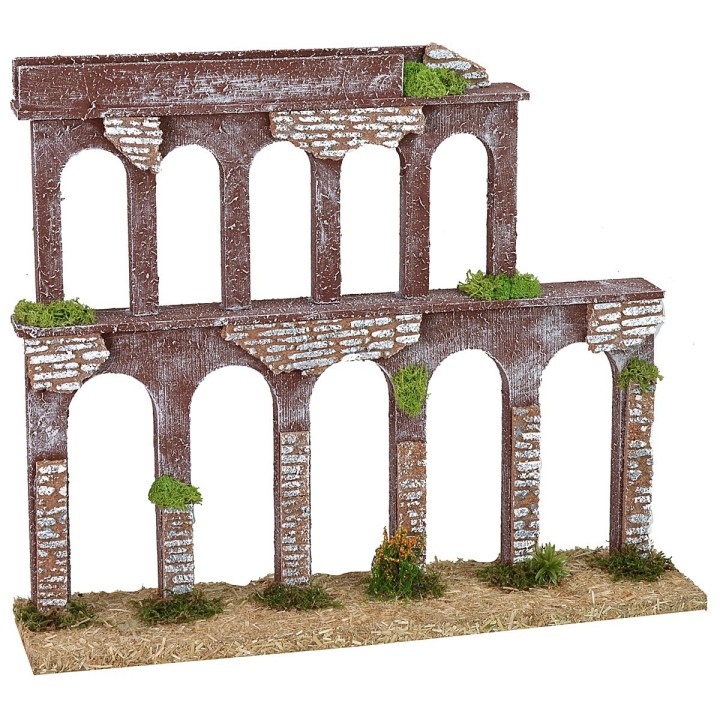 Double Roman aqueduct cm 39x10x32 h
