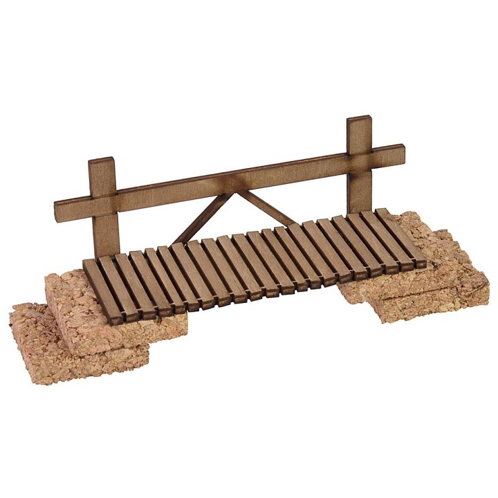 Wooden bridge cm 17x4x6 h