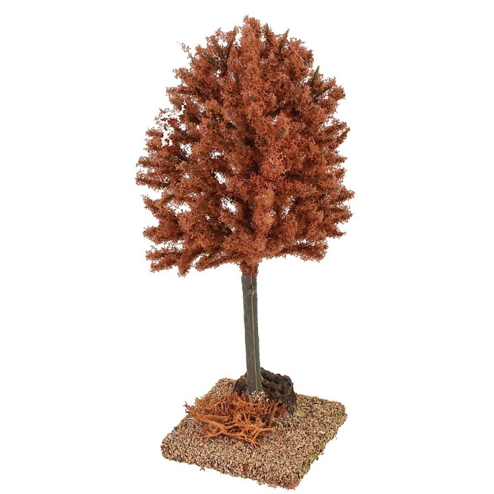 Red autumn tree cm 6x6x16 h