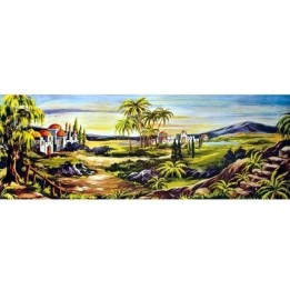 Fondale cartone diurno cm 119x42 724A