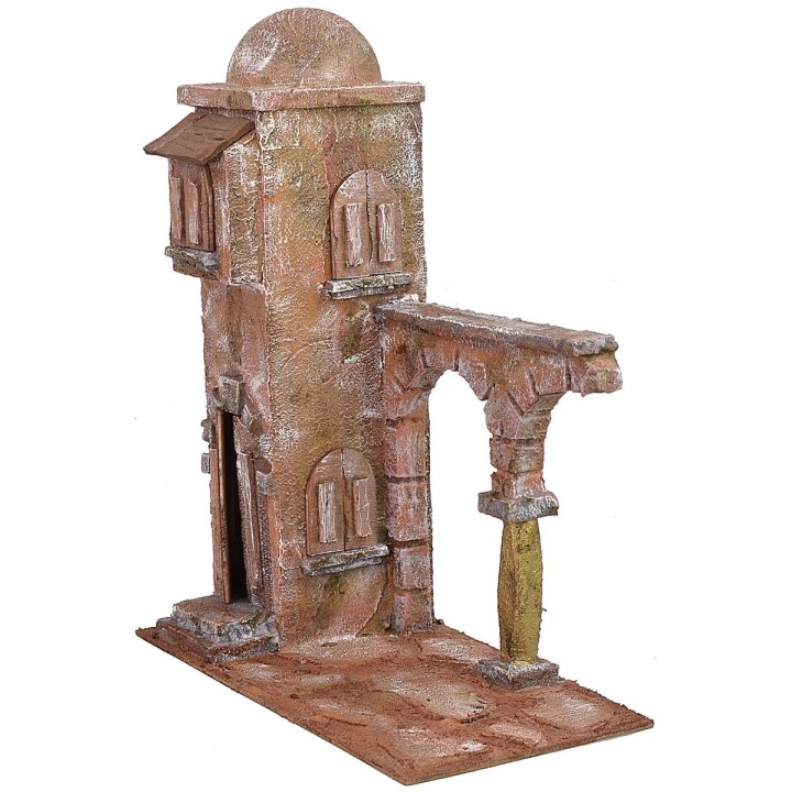 Minarete con arcos cm 29x15x36 h