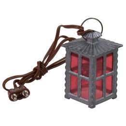Linterna roja 3,5 voltios cm 2,4x2,4x4,4 h
