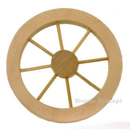 Ruota in legno ø 8 Cm