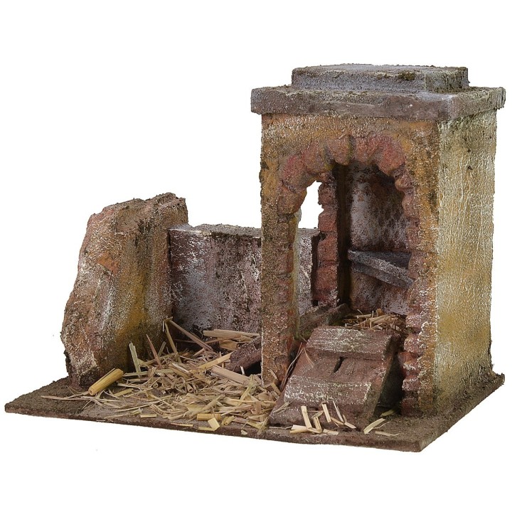 Pollaio per Presepe cm 19,5x14,5x15 h