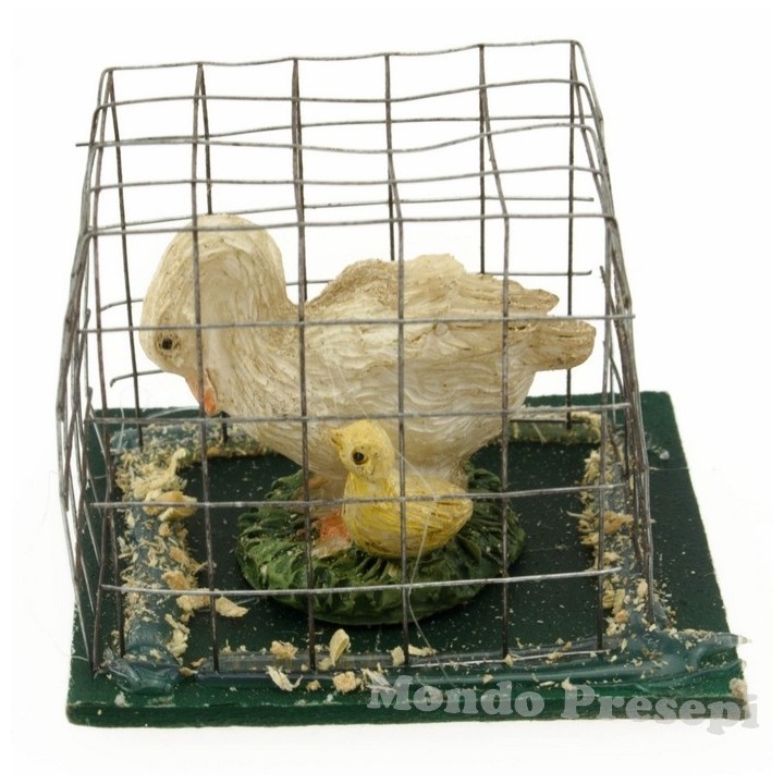 Gabbia cm 4,5x3,5x3 h. 