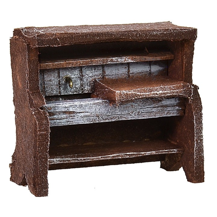Antiqued wooden sink cm 5,5x2x5 h