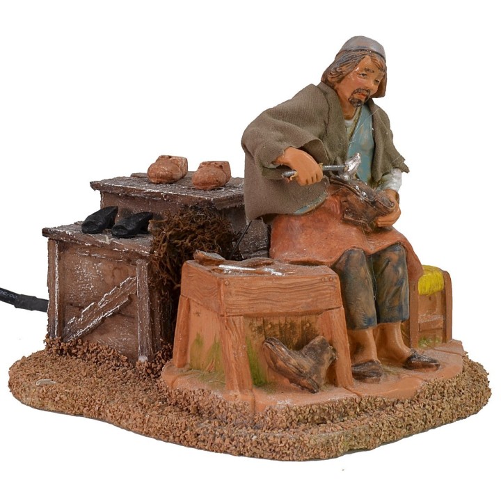 Shoemaker 12 cm in motion Fontanini