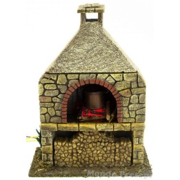 Forno con effetto Fuoco e Fumo