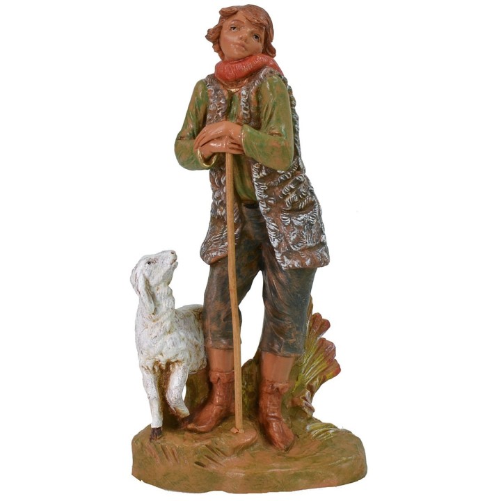 Pastor con bastón 19 cm Fontanini