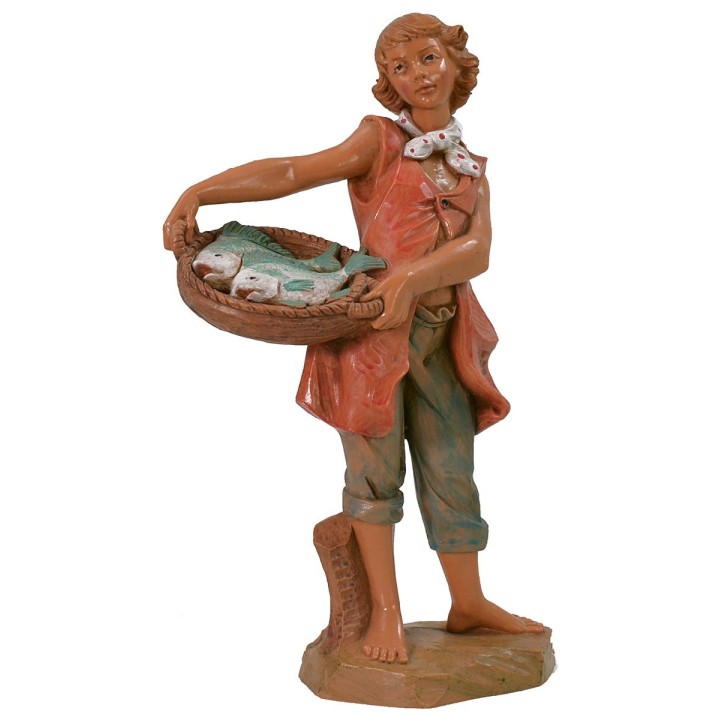 Pescivendolo 19 cm Fontanini