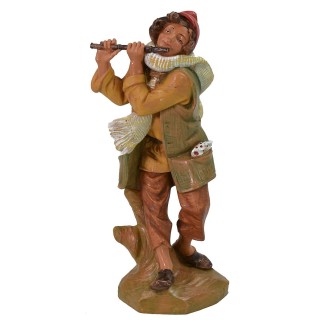 Flute player traverse 19 cm Fontanini