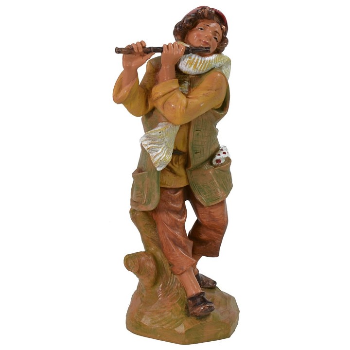 Flute player traverse 19 cm Fontanini