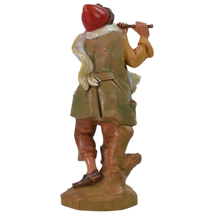 Suonatore di flauto traverso 19 cm Fontanini