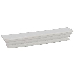 Antiqued Roman beam in plaster cm 20x4x3 h