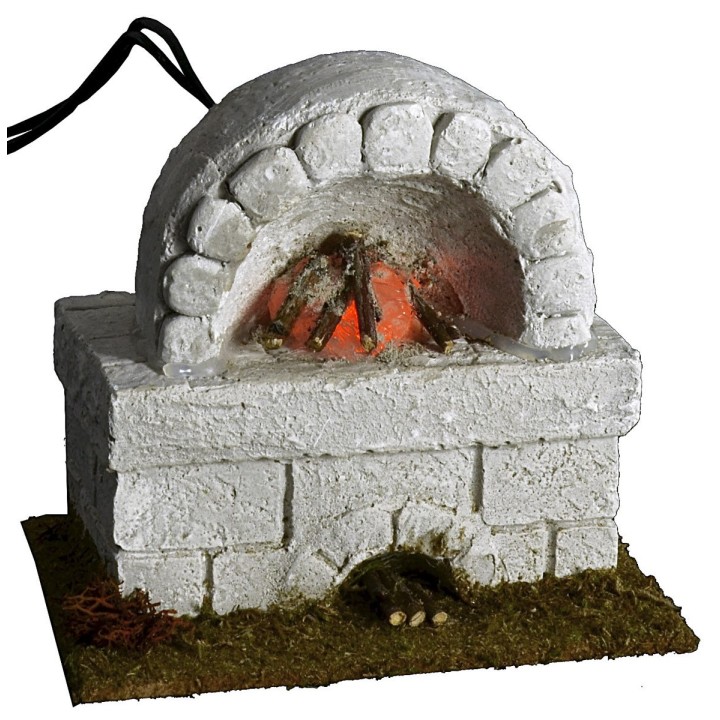 Oven with working fire cm 10,5x8x10 h