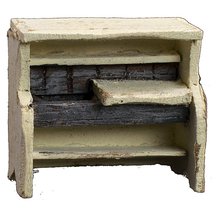 Fregadero blanco cm 5,5x2x5 h