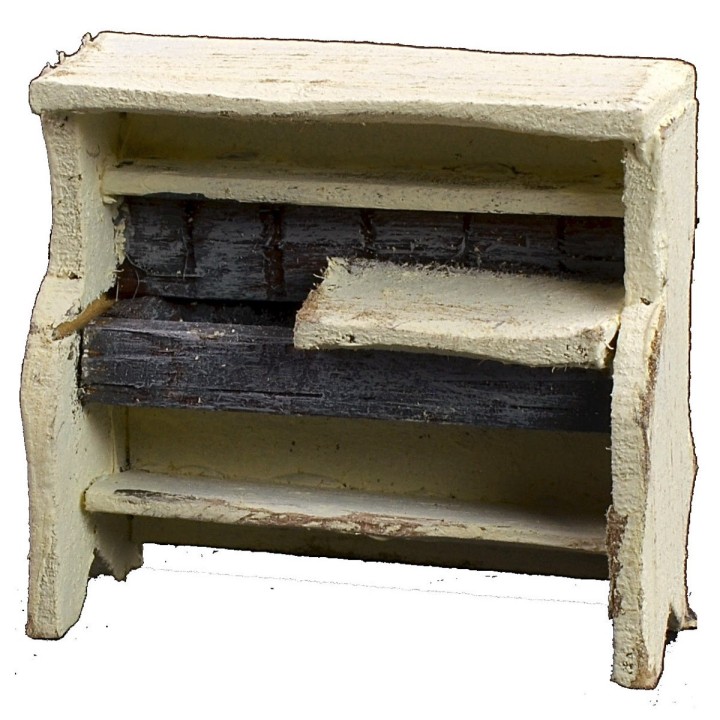 Fregadero blanco cm 5,5x2x5 h