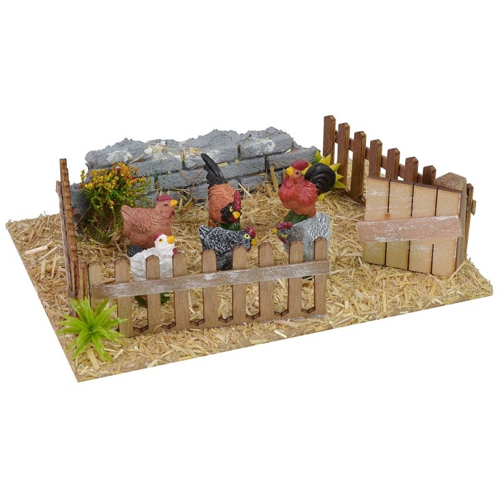Cercado para animales de corral cm 19x15x5 h