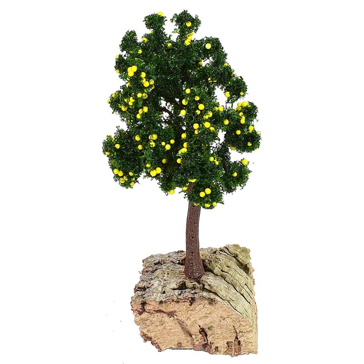 Lemon tree with base cm 4x4x13 h