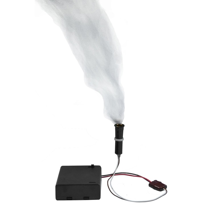 Generador de humo para chimenea 3-4 Voltios con portapilas